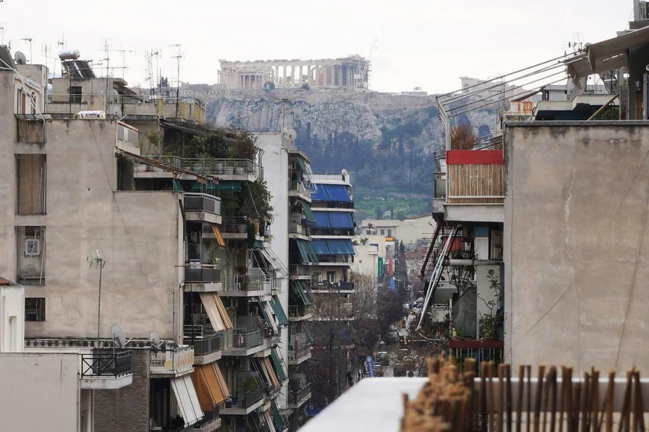 Comfy Apartment With Acropolis View Atena Exterior foto